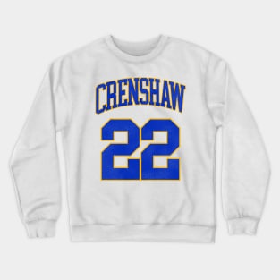 Quincy McCall Love and Basketball Movie Jersey Crewneck Sweatshirt